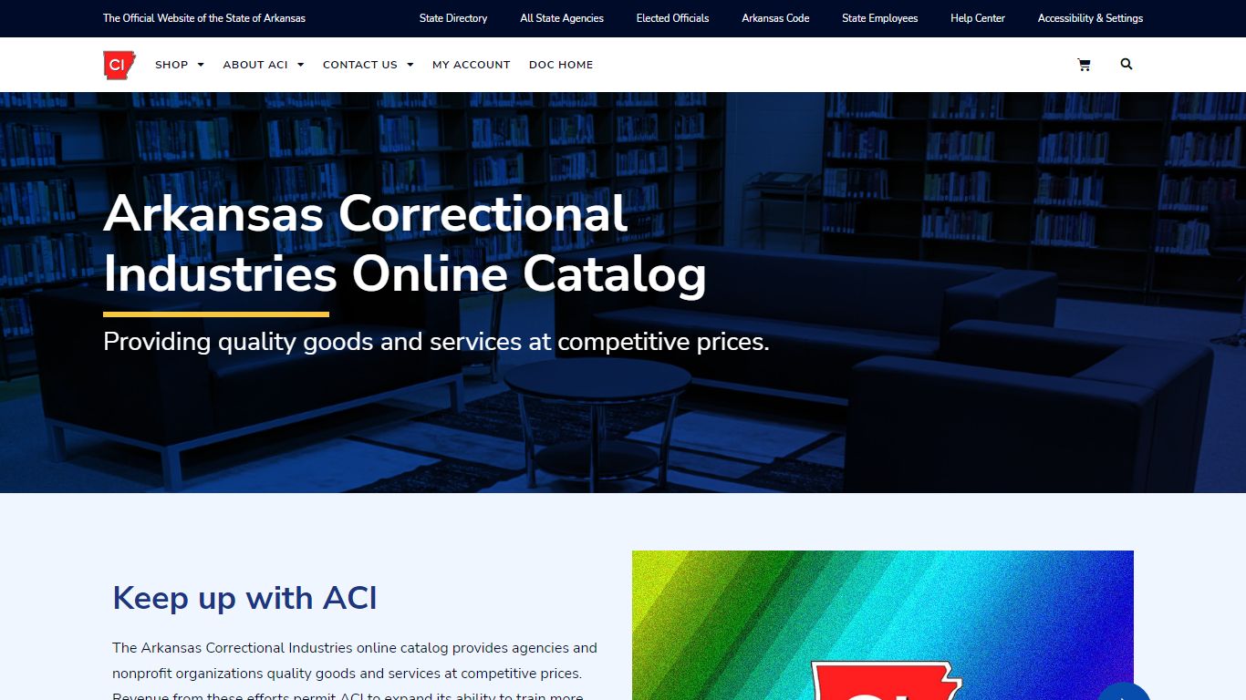 Home - Arkansas Correctional Industries Online Catalog